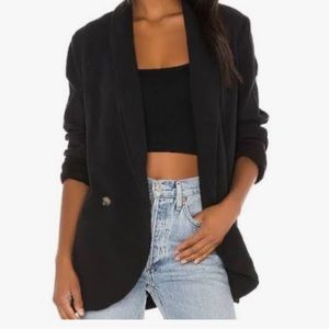 Free People Black Blazer Jacket
